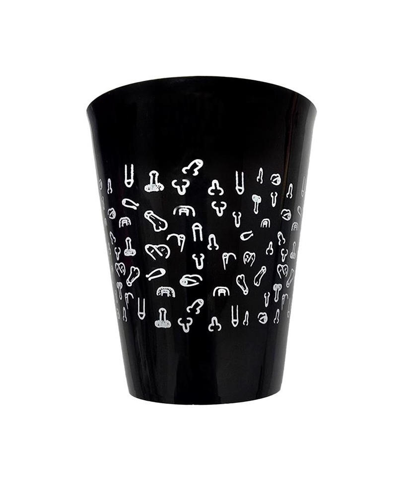 Vaso Plastico Dibujo Penes 500ml