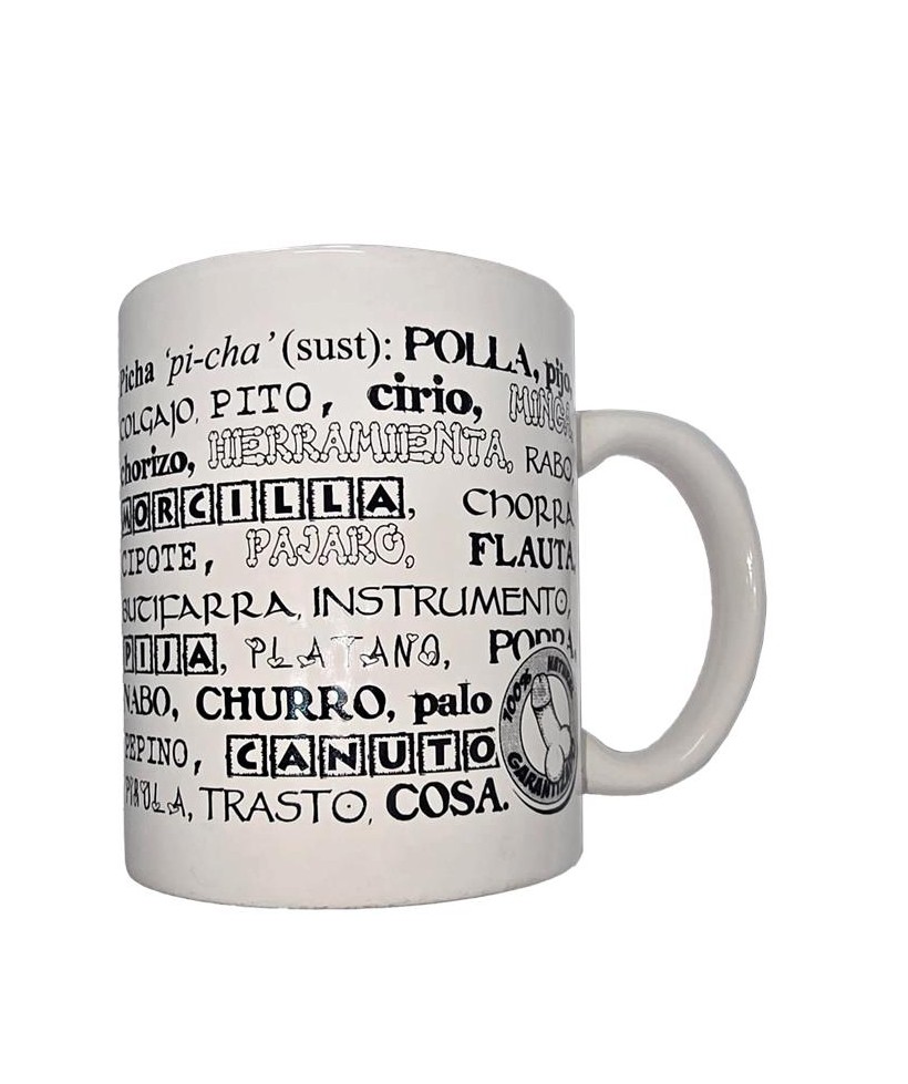 Taza Mug Sinonimos Penes 370ml