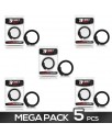 Pack de 5 Anillo Pene Ajustable Silicona Solida 15 21 cm
