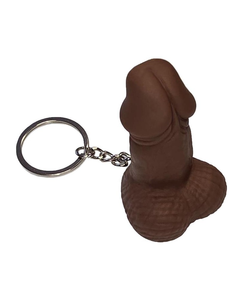 Llavero Silbato Forma de Pene Mulato