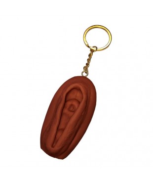 Llavero Forma de Vagina Mulata