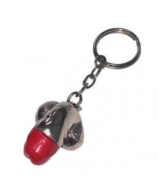 Llavero Forma de Pene Metal Plata