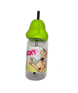 Biberon en Forma de Pene Color Verde 360 cl