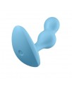 Deep Diver Plug Anal con Vibracion APP Satisfyer Connect Azul