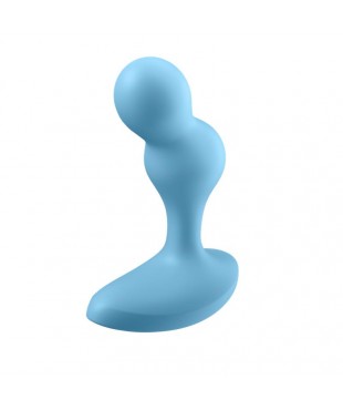 Deep Diver Plug Anal con Vibracion APP Satisfyer Connect Azul