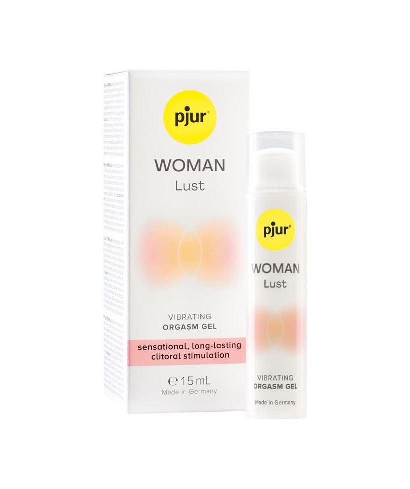 Gel Efecto Vibracion Base Agua Woman Lust 15 ml