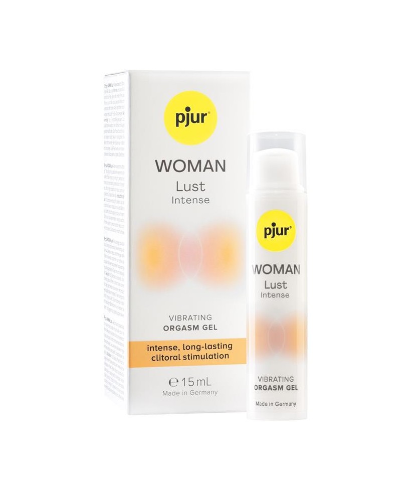 Gel Efecto Vibracion Base Agua Woman Lust Intense 15 ml