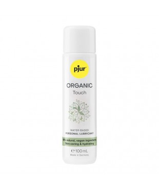 Lubricante Base Agua Vegano Organic Touch 100 ml