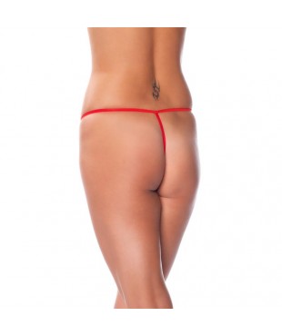 Rimba Amorable Tanga Color Rojo Talla Única