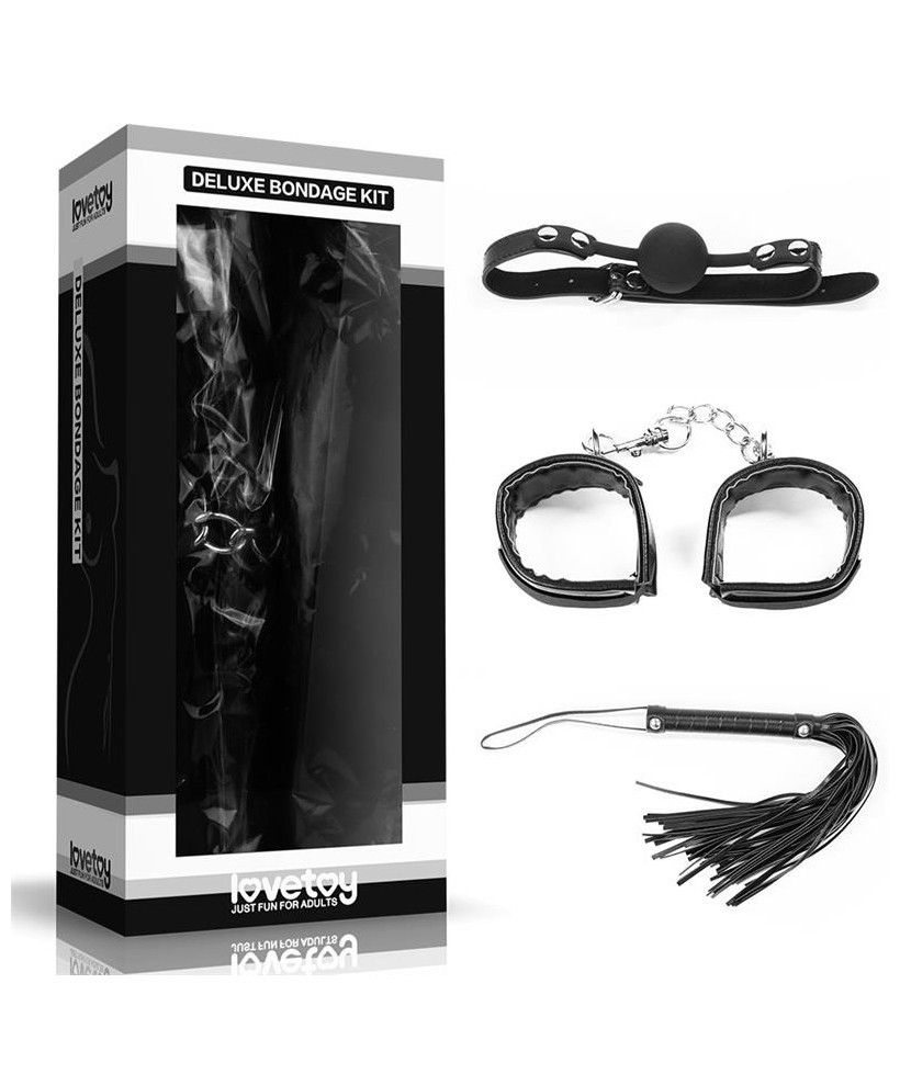 Kit Bondage Deluxe Negro