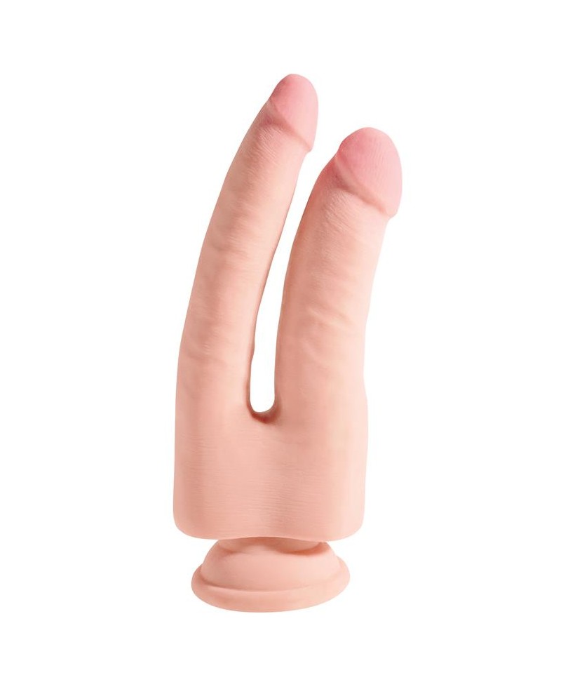 3D Dildo Doble Penetracion Triple Densidad Plus 95 Natural