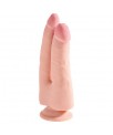 3D Dildo Doble Penetracion Triple Densidad Plus 95 Natural