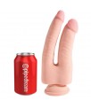 3D Dildo Doble Penetracion Triple Densidad Plus 95 Natural