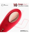 Vibrador de Braguita con APP Silicona Rojo