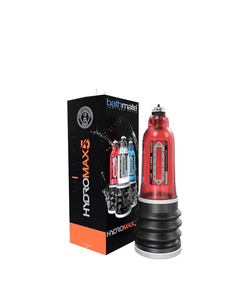 Bomba para el Pene Hydromax5 Rojo