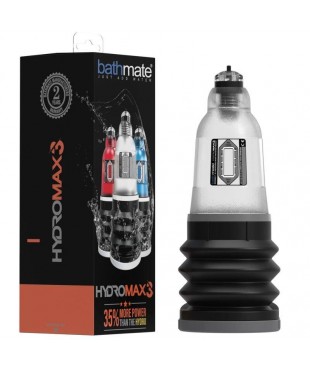 Bomba para el Pene Hydromax3 Transparente