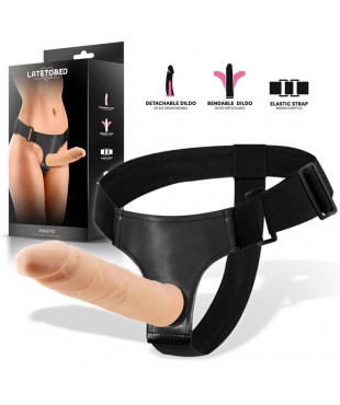 Magto Arnes con Dildo Realista Articulado