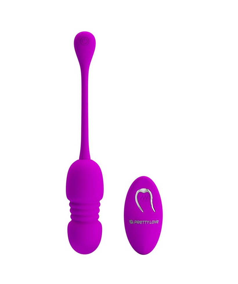 Callieri Huevo Vibrador con Thrusting y Control Remoto