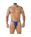 C4MSPX06 Tanga Brasileno Mesh Electric Blue