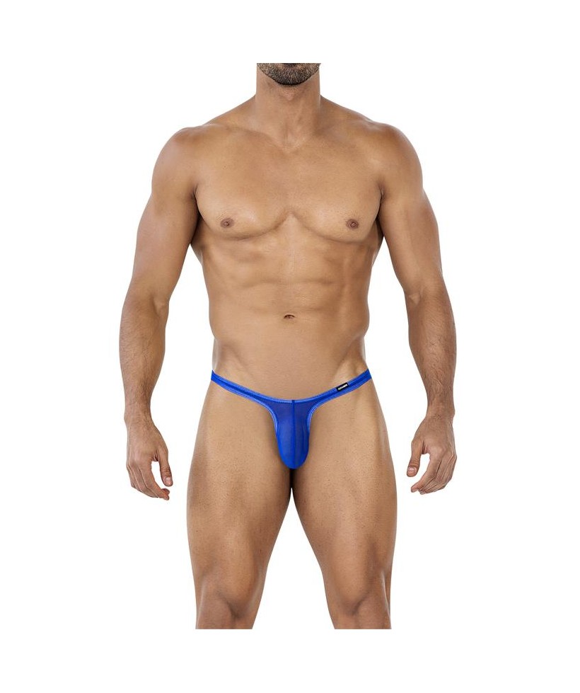C4MSPX11 Micro Tanga Mesh Electric Blue