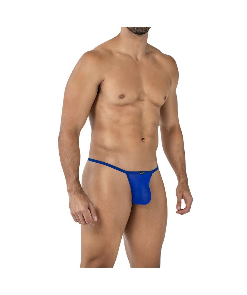 C4MSPX17 Mini Tanga Kini Mesh Electric Blue