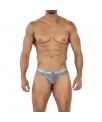 C4MSPX22 Calzoncillo Hybrid Cheeky Brief Mesh Grey