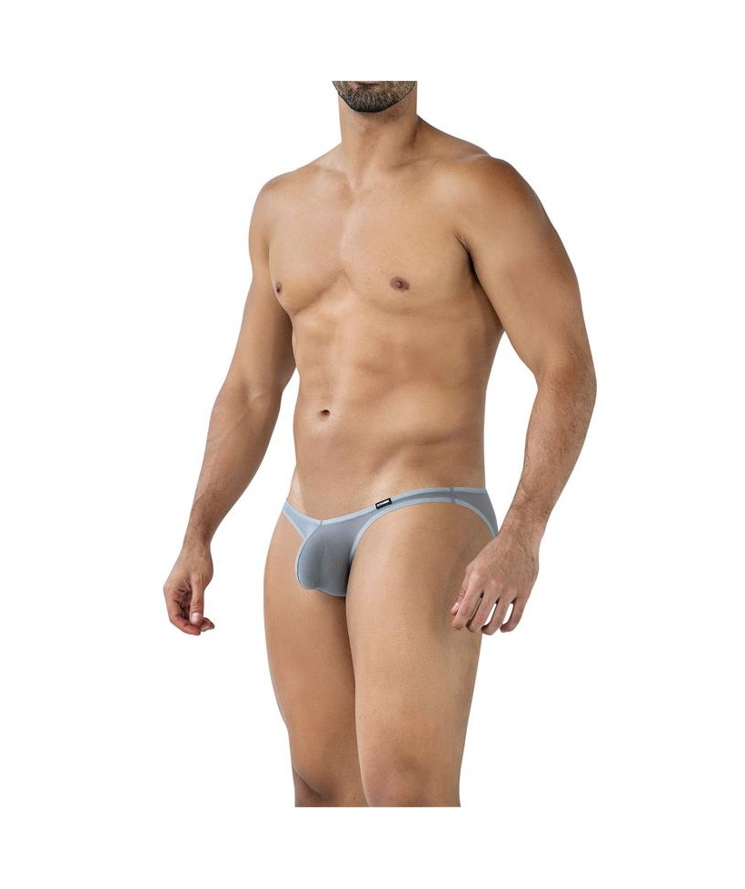 C4MSPXBUL01 Calzoncillo Tiro Bajo Mesh Grey