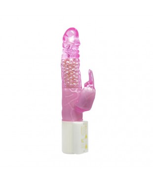 Baile Vibrador Transparente Color Rosa