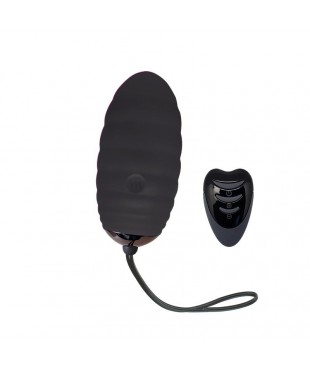 Huevo Vibrador Ocean Breeze 2.0 con Control Remoto Negro