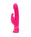 Vibrador Realistic Dual Density Rabbit Rosa