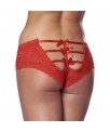 Braguitas Ancha Tipo Corset Rojas Talla unica