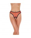 Tanga Abierto Rojo Talla unica