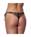 Tanga Fantasia Negro Talla Unica