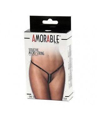 Micro Tanga con Cremallera Talla Unica