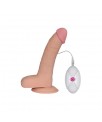 Dildo The Ultra Soft Dude con Vibracion 88 Natural