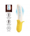 Banana Geek Vibrador con Thrusting USB