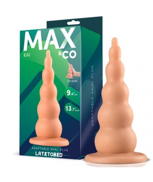 Kai Plug Anal Adaptable Natural 9,4 - 18,4 cm