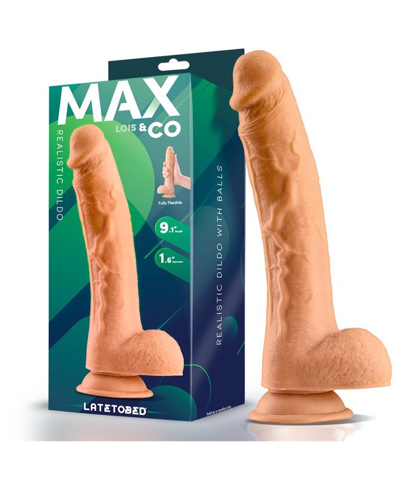 Lois Dildo Realista con Testiculos 91 Natural