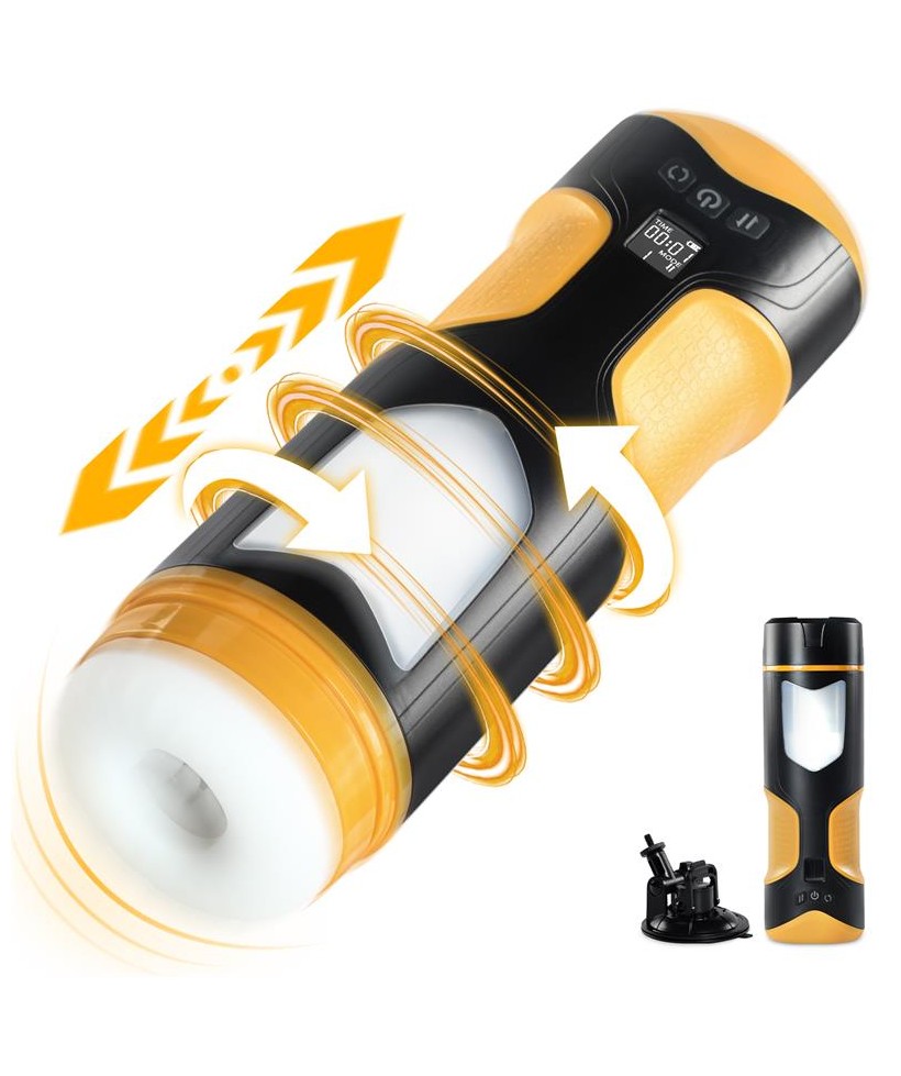 Alston Masturbador con Thrusting y Rotacion