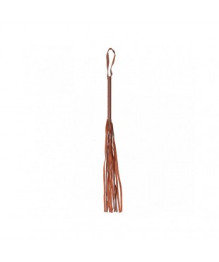 Flogger Cuero Marrón 62cm