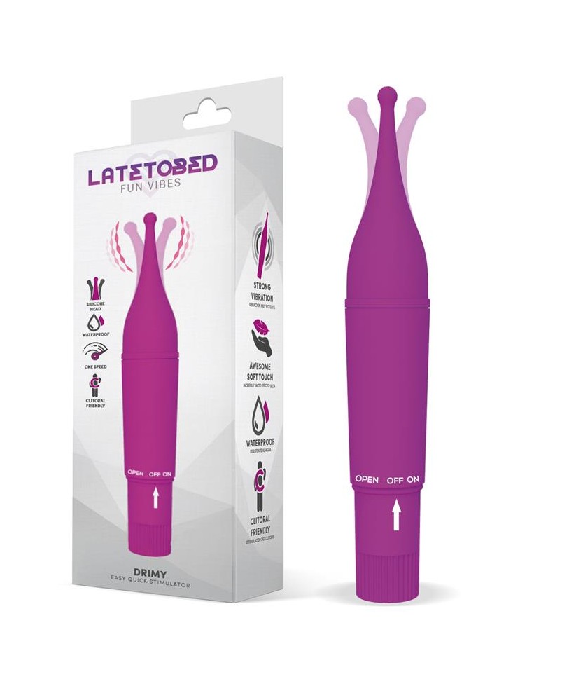 Drimy Estimulador Easy Quick Silicona Purpura