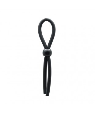 Rimba Latex Play Cordon Ajustable para Pene Color Negro