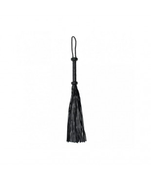 Flogger Trenzado Cuero Negro