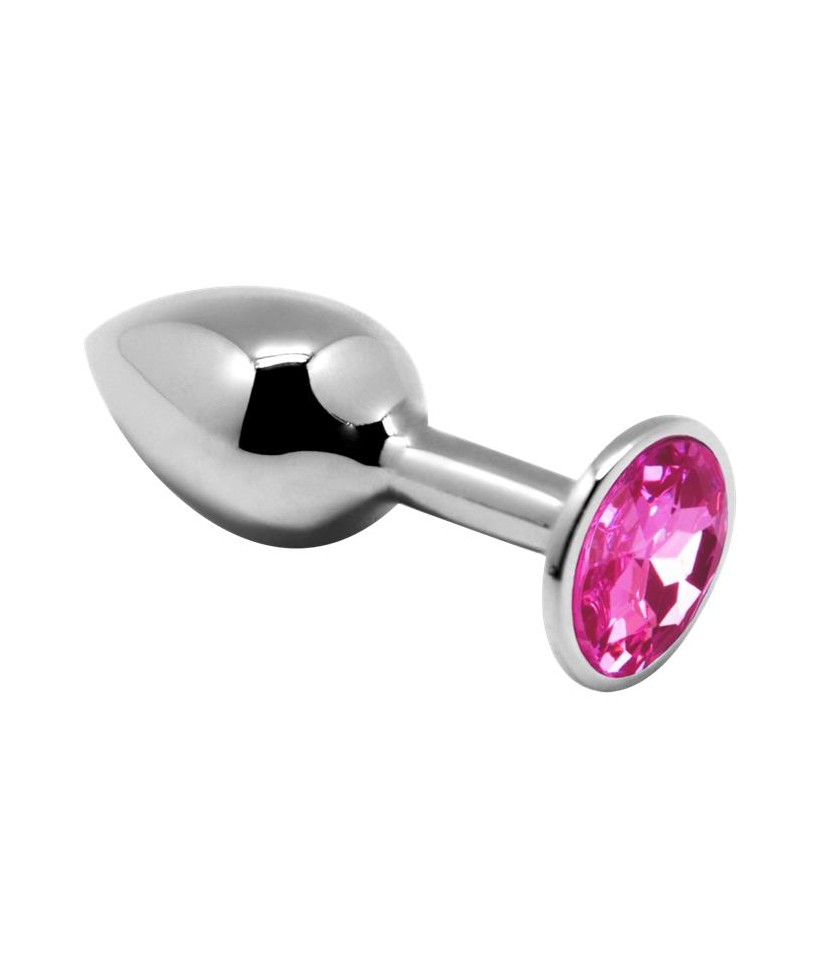Plug Anal con Joya Rosa Talla L