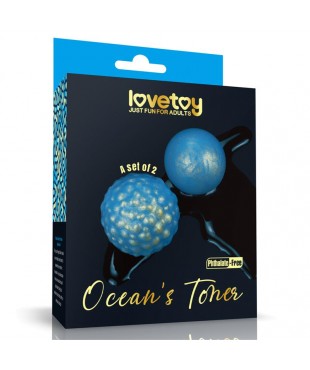 Oceans Toner Bolas Kegel Set de 2