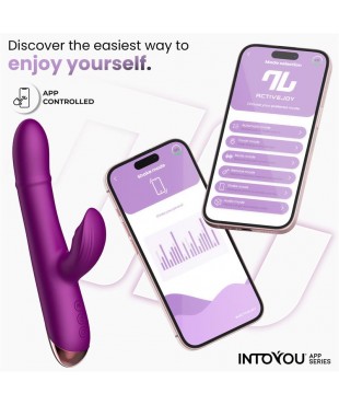 Sendel Vibrador con Anillo de Bolas Internas Up and Down y Pulsacion con App