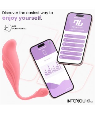 Huevo Vibrador con Movimiento Waving con APP USB