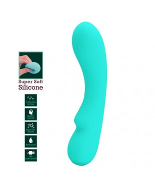 Prescott Vibrador USB Silicone Verde