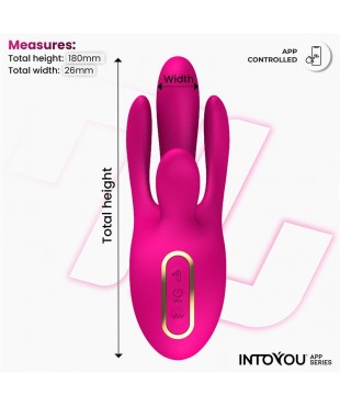 Derek Vibrador con Movimiento Finger 3 Motores y APP