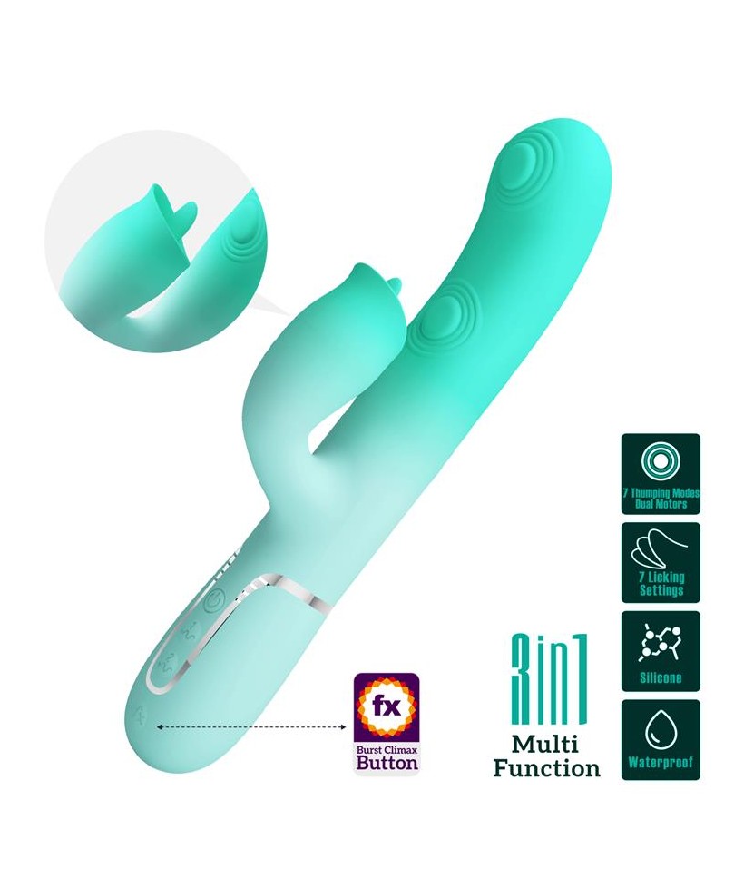 Gigi Vibrador con Thumping y Licking